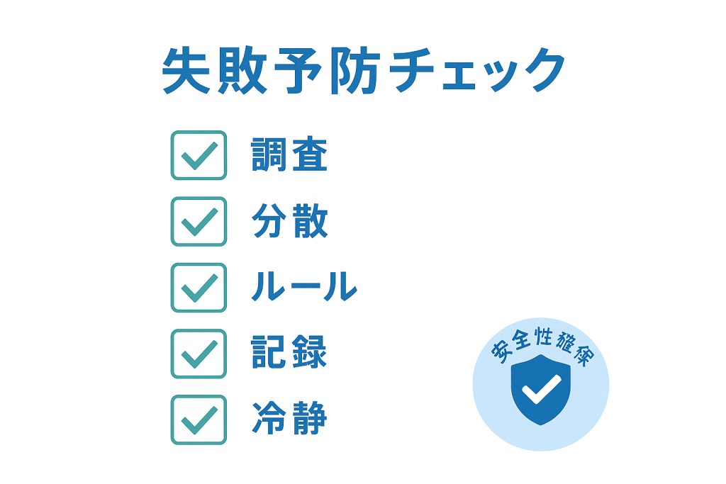 NFT投資でよくある失敗パターンと予防対策のチェックリスト
